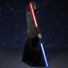 Light Up Saber with FX Sound, Light Sabers for Kids, Retractable Light Swords Gifts Set for Boys Girls Birthday, Christmas, Halloween Parties, 7 Colors LED Glow in The Dark Toy for Kids Adult Black view 2