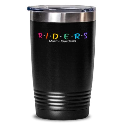 Miami Gardens Riders Tumbler 20oz, black