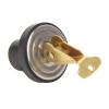 Brass Drain Plug, Easy Use Rustproof Rugged Anti Aging Compression Drain Plug for Marine (5/8 Inch/Diameter: 15.7 mm) view 3