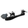 Bont Skates - Athena Roller Skate Derby Plate with Toego Toe Stop - 20 Degree Action - Pair (Black, 6.5) view 1