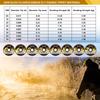 HERCULES Fly Fishing Tippet 3 Pack with Fly Tippet Holder, 0X1X2X - 55YDS, Fluorocarbon view 2