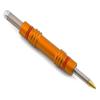 Dynaplug Racer Pro Bicycle Tire Repair Tool 100% USA Made (Orange) view 2