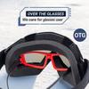 Braylin Adult Ski Goggles, 2-Pack Snowboard Goggles for Youth, Teens, Men & Women, Wide View Snowmobile Goggles view 4