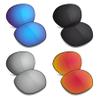 TRUSHELL Polarized Replacement Lenses for Oakley Warm Up OO9176 Sunglasses -Ocean Blue+Black+Silver+Fire Red view 1