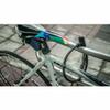 Ulac Bicycle Key Silicone Cable Lock S-2T Jazz Black view 4