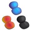TRUSHELL Polarized Replacement Lenses for Oakley Warm Up OO9176 Sunglasses -Ocean Blue+Black+Fire Red view 1