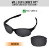 TRUSHELL Polarized Replacement Lenses for Oakley Commit SQ OO9086 Sunglasses -Ocean Blue+Black+Silver view 2