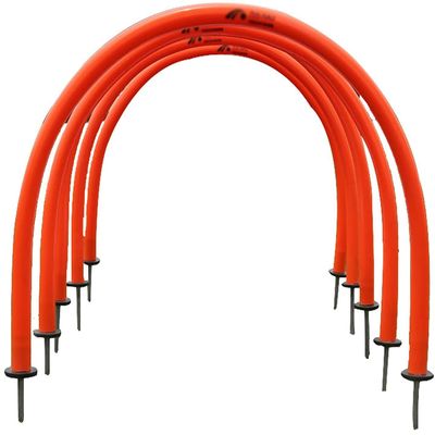 LSDRALOBBEB Mini Soccer Goal Portable Soccer Net Pop Up Goal Nets Football Agility Training Gate Training Obstacle Arches Improve Player Accuracy and Defensive Ability 1115