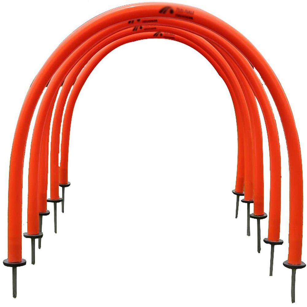 LSDRALOBBEB Mini Soccer Goal Portable Soccer Net Pop Up Goal Nets Football Agility Training Gate Training Obstacle Arches Improve Player Accuracy and Defensive Ability 1115