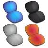 TRUSHELL Polarized Replacement Lenses for Oakley Overtime OO9167 Sunglasses -Ocean Blue+Black+Silver+Fire Red view 1