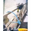 Ulac S-2T JAZZ Bicycle Key Silicone Cable Lock Blue view 4