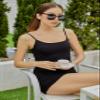 FEISEDY Women Oversized Vintage Polarized Sunglasses Square Cute Trendy Classic Simple Men B2758 (006 Leopard Frame & Grey Lens, 58) view 2