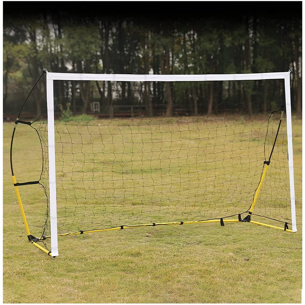 Mini Soccer Goal Portable Soccer Net Pop Up Goal Nets Children's Adult Home School Football Practice Training Rack Football Goals Outdoor Portable Football Goal with Pop-Up Net LSDRALOBBEB 1115(Size:3