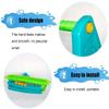LSDRALOBBEB Mini Soccer Goal Portable Soccer Net Pop Up Goal Nets Stable ABS Frame Portable Football Training Nets Football Goals Hua Children's Football Goal for Indoor and Outdoor Gardens 1115 view 3