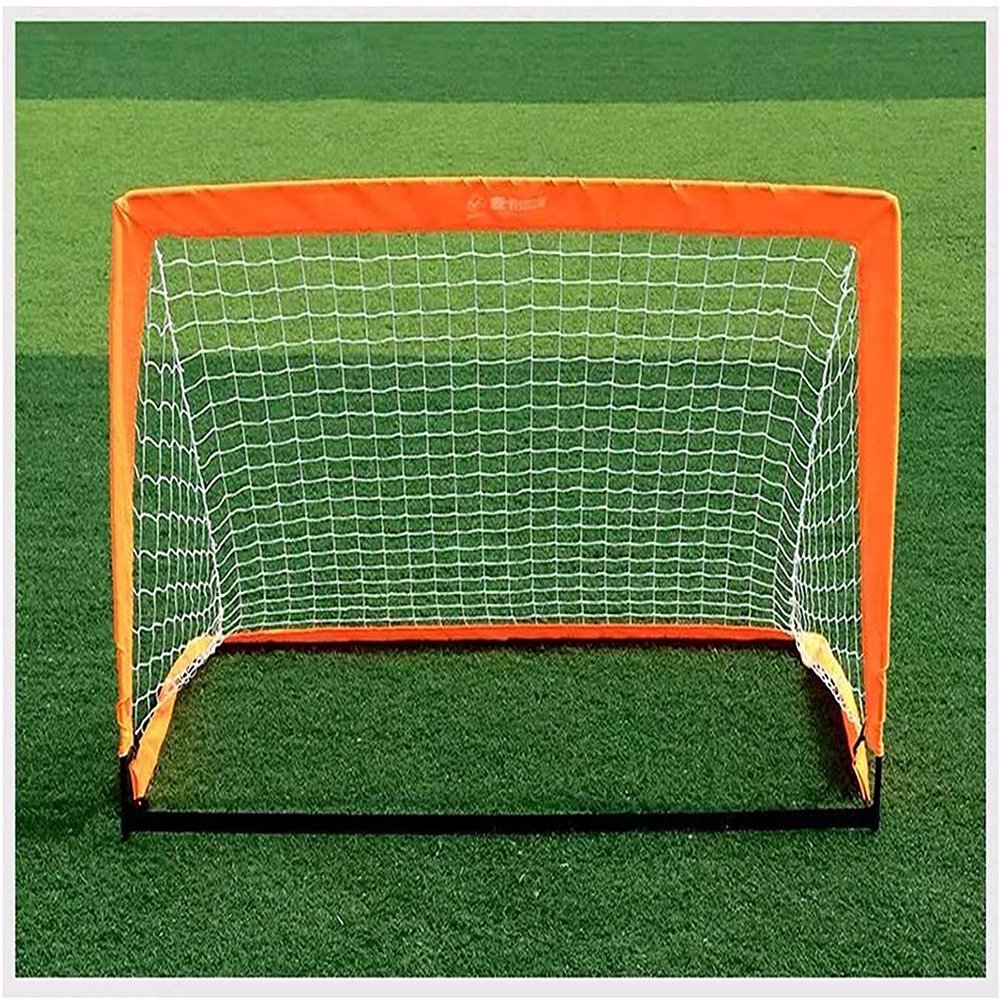 LSDRALOBBEB Mini Soccer Goal Portable Soccer Net Pop Up Goal Nets Portable Children's Football Training Stand Outdoor Garden Football Goal Suitable for Home School Clubs 1115