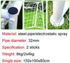 LSDRALOBBEB Mini Soccer Goal Portable Soccer Net Pop Up Goal Nets Outdoor Football Goal Adult Football Training Game Kit for Children Stabilize The Steel Pipe Support 1115 view 4