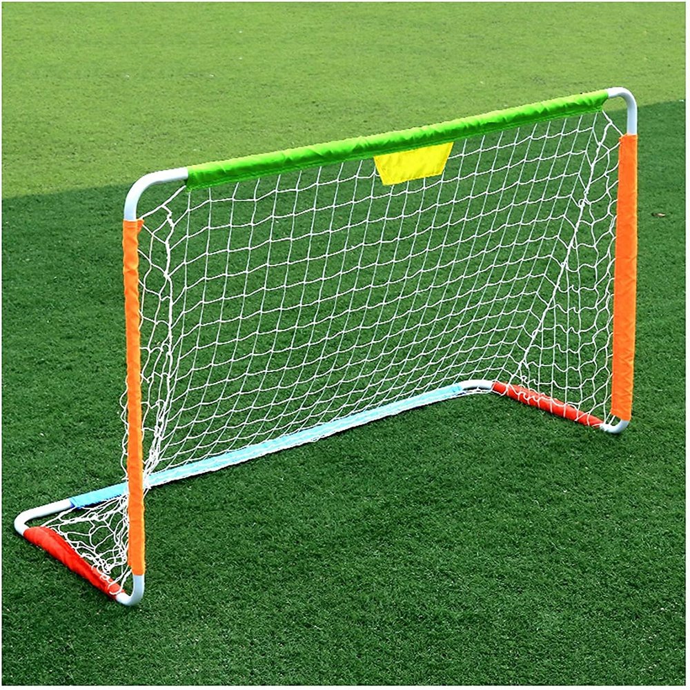 LSDRALOBBEB Mini Soccer Goal Portable Soccer Net Pop Up Goal Nets Children Adult Garden Football Training Game Football Goals Outdoor Steel Pipe Football Goal 1115