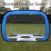 LSDRALOBBEB Mini Soccer Goal Portable Soccer Net Pop Up Goal Nets Folding Portable Kids Football Goal Outdoor Garden 2 in 1 Pop-Up Football Goal 1115 view 3