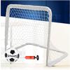 LSDRALOBBEB Mini Soccer Goal Portable Soccer Net Pop Up Goal Nets Garden Football Training and Competition Frame Set Home Outdoor Children's Football Goal with PU Football 1115 view 1