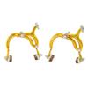 DIA-COMPE MX890 Side Pull Caliper Brake Set (F+R) for Old School BMX, Gold, DP2513-FR view 1