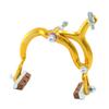 DIA-COMPE MX890 Side Pull Caliper Brake Set (F+R) for Old School BMX, Gold, DP2513-FR view 2