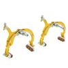 DIA-COMPE MX890 Side Pull Caliper Brake Set (F+R) for Old School BMX, Gold, DP2513-FR view 4