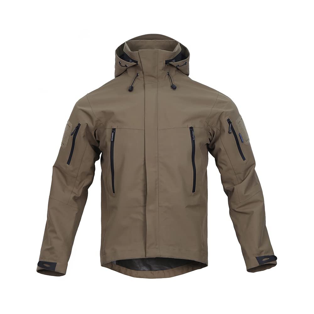 emersongear Brambles Tactical Assault Suit,Stowable Hood Windbreaker, Outdoor Apparel for Tactical Hunting Hiking Fishing