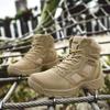 Mens Winter Ankle Snow Hiking Boots Warm Lace Up Outdoor Sports Shoes Mountaineering Boots view 3