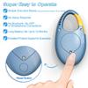 Simple 3D Step Counter, Walking Pedometer, Steps Tracker with Neck Lanyard/Carabiner for Men Women Teens Adults Seniors(Blue) view 4