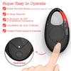 Simple 3D Step Counter, Walking Pedometer, Steps Tracker with Neck Lanyard/Carabiner for Men Women Teens Adults Seniors (Black-red)  view 4