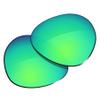 Glintbay 100% Precise-Fit Replacement Sunglass Lenses for RayBan RB3025-55 - Polarized Green Mirror view 2