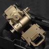 HWZ Tactical Hunting L4G24 NVG Mount Aluminum Frame Helmet Accessories Mount Arm for PVS-15/18 (Sand) view 2