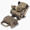 HWZ Tactical Hunting L4G24 NVG Mount Aluminum Frame Helmet Accessories Mount Arm for PVS-15/18 (Sand) view 4