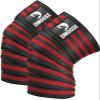 DMoose Fitness Knee Wraps for Weightlifting (Pair)  78 Gym Brace Straps for Joint Stability & Pain Relief - Perfect for Squats & Working Out - USPA Approved Knee Wrap Supports for Men and Women view 1