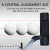 POSSOT Golf Putter for Men & Women, Right-Handed Blade Putter, CNC Milled Face, 34" Durable Steel Shaft, Anti-Slip Grip for Beginners & Professionals view 2