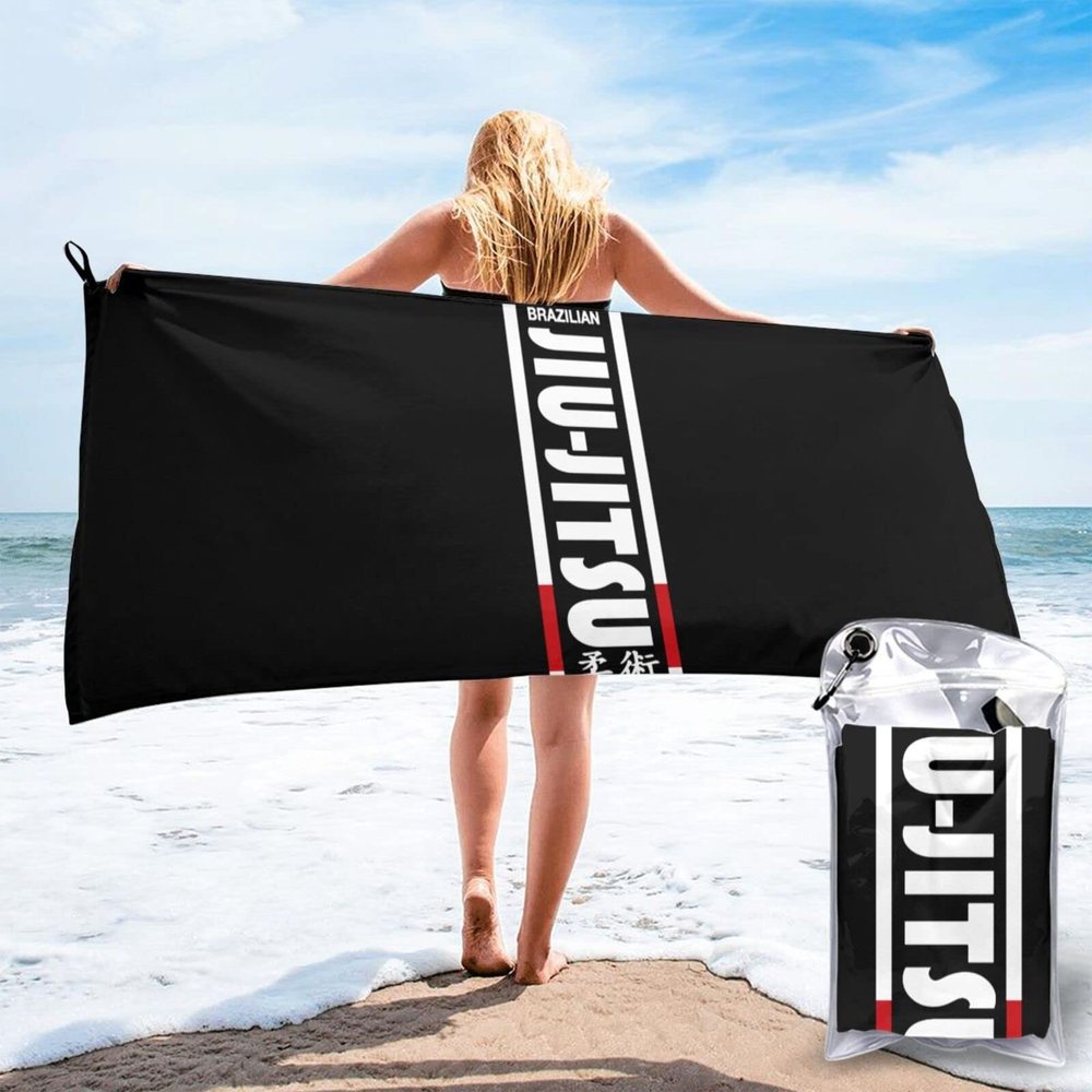 Bath Towel Jiu Jitsu Line Quick Dry Towel Sports Thin Towels Blanket Outdoor Travel Beach Towel