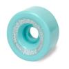 Sure-Grip Fame Indoor Wheels - Durable Nylon Build with Durometer of 95A and Diameter of 57mm - Ideal for Artistic Skating on Smooth Surfaces - Comes in Diverse Color Options - Set of 8 Wheels (Aqua) view 1