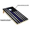 Tailgating Pros Cornhole Board Set w/Bean Bags and Carrying Case - 4'x2' Corn Hole Toss - Tournament and Lightweight Options - Optional LED Lights (Thin Blue Line) view 2