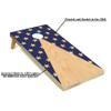 Tailgating Pros Cornhole Board Set w/Bean Bags and Carrying Case - 4'x2' Corn Hole Toss - Tournament and Lightweight Options - Optional LED Lights (Stars and Stripes Pyramid) view 2