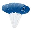 DePaul Blue Demon Heart Love Cupcake Picks Toppers Decoration Set of 6