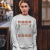 Tee Hunt It's Not Going to Lick Itself Sweatshirt Ugly Sweater Christmas Crewneck White Small view 2
