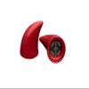 Helmet Flair MagNeatOhz Small Red Devil Horns for Helmet | Made in USA | Magnetic & Interchangeable Horns for Motorcycle, Bike & Ski Helmets - Pair view 2