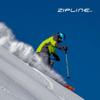 Zipline Blurr 16.0 Graphite Composite Downhill Ski Poles - Lightweight, Freeride All-Mountain, Vibration Dampening (Army Green - Blurr XT, 42" in./107 cm) view 4