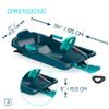 Gizmo Riders - Snow Sleds for Kids and Toddlers - Toboggan Style, Bobsled with Wheel and Brakes, Easy Snap Together Assembly, Anti-Slip on Plastic Seat, Ages 3+, 110 lbs view 4