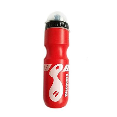 Bicycle Waterbottle Mountain Road Bike Water Bottle Outdoor Cycling Kettle Portable With Bottle Holder Bike Accessory 750ML (red)