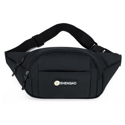 Bum Bag with 4 Zipped Pockets Fashionable BumBag Large Waist Packs for Women Men Kids Waterproof Waist Bag for Dog Walking Hiking Sports Holiday Travel Camping