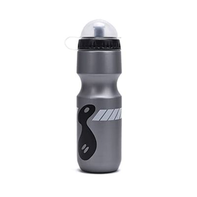 Bicycle Waterbottle Mountain Road Bike Water Bottle Outdoor Cycling Kettle Portable With Bottle Holder Bike Accessory 750ML (grey)