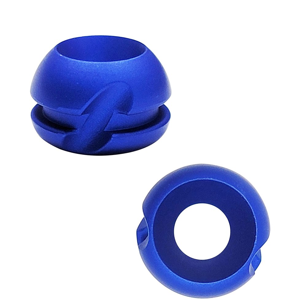 Southland Archery Supply Curved Round Aluminum Peep Sight for Archery Compound Bow - 2/Pack