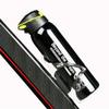 500ml Bicycle Water Bottle, Vacuum Stainless Steel Cycling Water Bottle, Modern Double Walled Simple Thermo Mug, Insulated Bike Water Bottle with Straw Lid & Flex Cap view 1