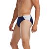 TYR Men's Hexa Blade Splice Racer Swimsuit, Navy/White, 26 view 2